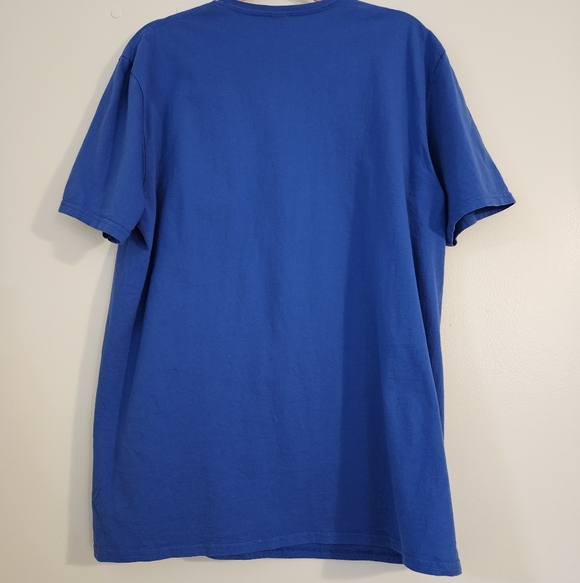 Mens/Unisex XL Blue T-Shirt Tee with Red Panda Graphic - Picture 4 of 6